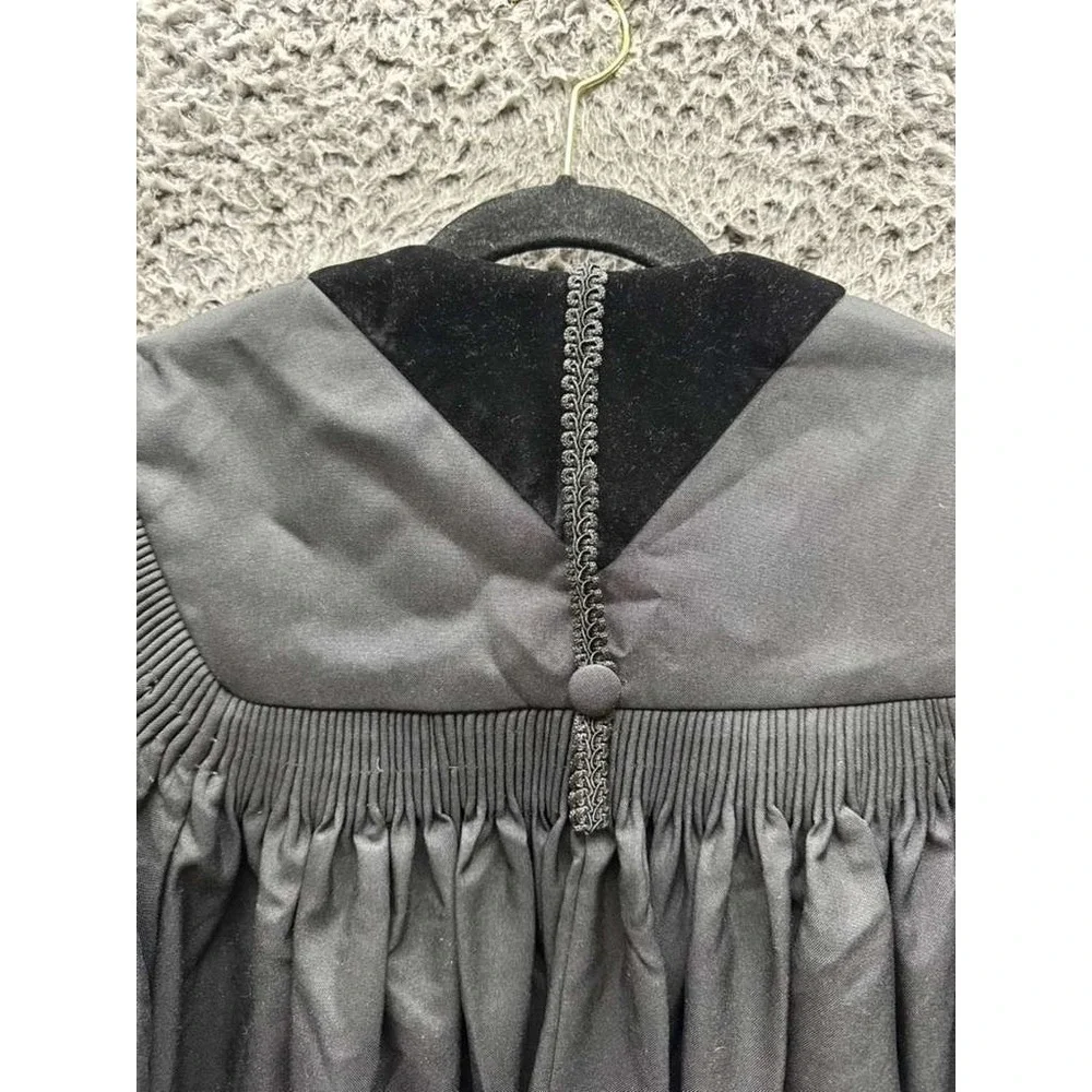 Cambridge Tailored Apparel Black Pulpit Robe Velvet Panel 55